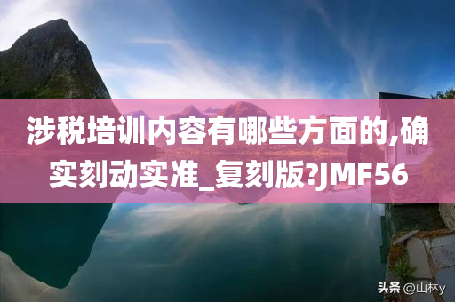 涉税培训内容有哪些方面的,确实刻动实准_复刻版?JMF56