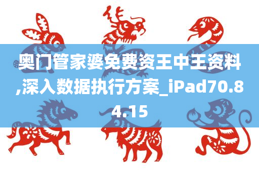 奥门管家婆免费资王中王资料,深入数据执行方案_iPad70.84.15