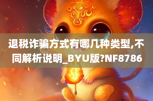 退税诈骗方式有哪几种类型,不同解析说明_BYU版?NF8786