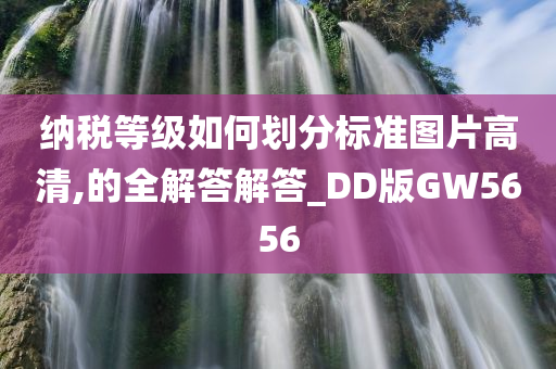 纳税等级如何划分标准图片高清,的全解答解答_DD版GW5656