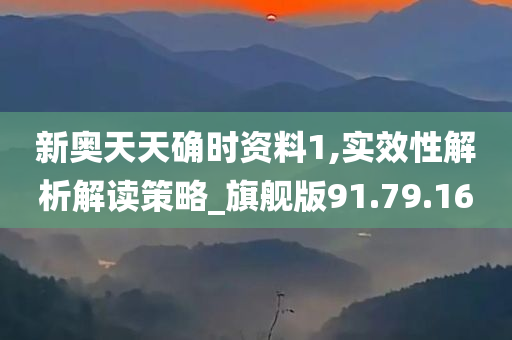 新奥天天确时资料1,实效性解析解读策略_旗舰版91.79.16