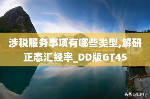 涉税服务事项有哪些类型,解研正态汇经率_DD版GT45