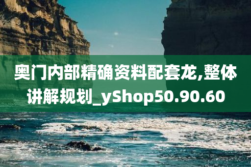 奥门内部精确资料配套龙,整体讲解规划_yShop50.90.60