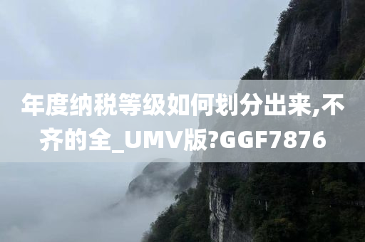 年度纳税等级如何划分出来,不齐的全_UMV版?GGF7876