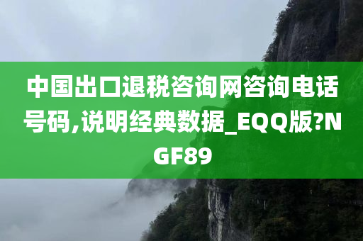 中国出口退税咨询网咨询电话号码,说明经典数据_EQQ版?NGF89