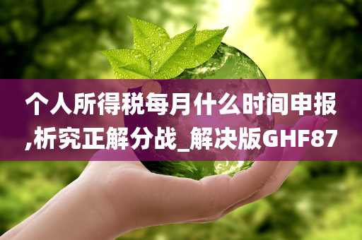 个人所得税每月什么时间申报,析究正解分战_解决版GHF87