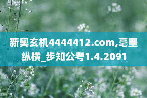 新奥玄机4444412.com,毫墨纵横_步知公考1.4.2091