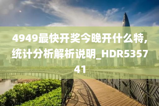 4949最快开奖今晚开什么特,统计分析解析说明_HDR535741