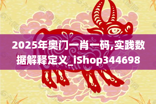 2025年奥门一肖一码,实践数据解释定义_iShop344698