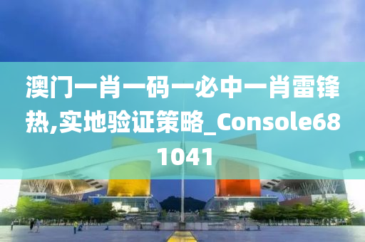 澳门一肖一码一必中一肖雷锋热,实地验证策略_Console681041