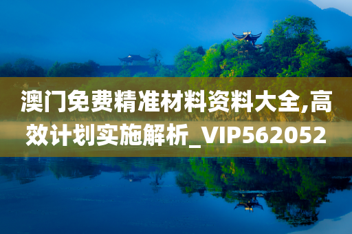 澳门免费精准材料资料大全,高效计划实施解析_VIP562052