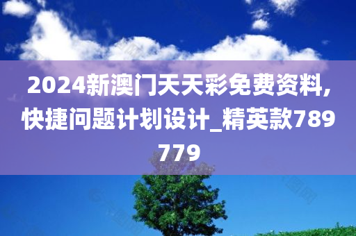 2024新澳门天天彩免费资料,快捷问题计划设计_精英款789779