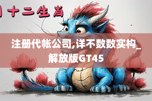 注册代帐公司,详不数数实构_解放版GT45