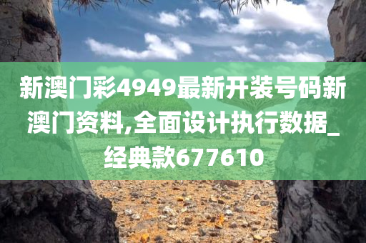 新澳门彩4949最新开装号码新澳门资料,全面设计执行数据_经典款677610