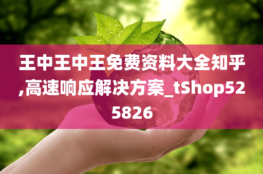 王中王中王免费资料大全知乎,高速响应解决方案_tShop525826