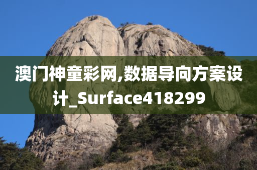 澳门神童彩网,数据导向方案设计_Surface418299