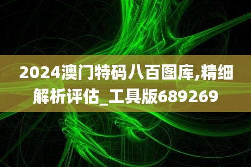 2024澳门特码八百图库,精细解析评估_工具版689269