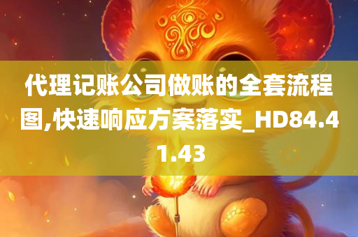 代理记账公司做账的全套流程图,快速响应方案落实_HD84.41.43