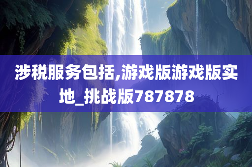 涉税服务包括,游戏版游戏版实地_挑战版787878