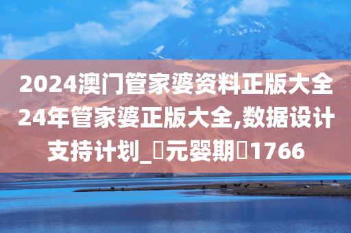 2024澳门管家婆资料正版大全24年管家婆正版大全,数据设计支持计划_‌元婴期‌1766