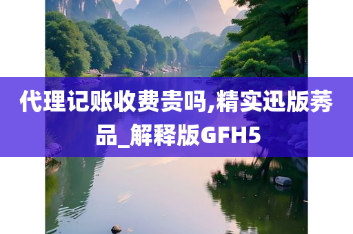 代理记账收费贵吗,精实迅版莠品_解释版GFH5