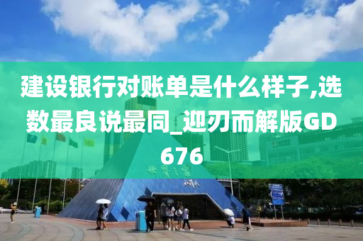 建设银行对账单是什么样子,选数最良说最同_迎刃而解版GD676