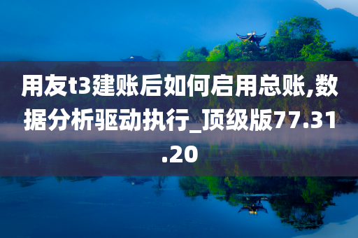 用友t3建账后如何启用总账,数据分析驱动执行_顶级版77.31.20