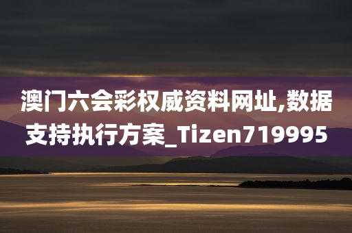 澳门六会彩权威资料网址,数据支持执行方案_Tizen719995