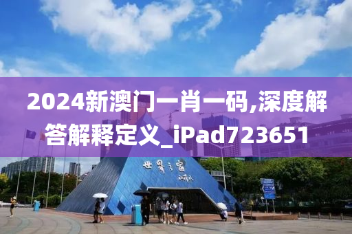 2024新澳门一肖一码,深度解答解释定义_iPad723651