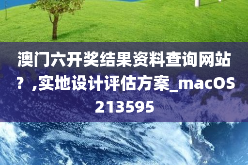 澳门六开奖结果资料查询网站？,实地设计评估方案_macOS213595