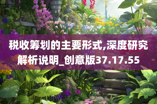 税收筹划的主要形式,深度研究解析说明_创意版37.17.55