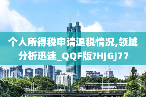 个人所得税申请退税情况,领域分析迅速_QQF版?HJGJ77