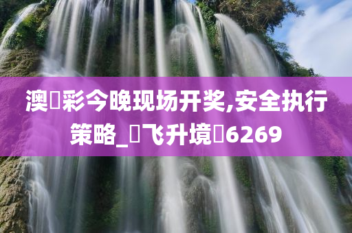 澳門彩今晚现场开奖,安全执行策略_‌飞升境‌6269