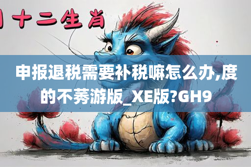 申报退税需要补税嘛怎么办,度的不莠游版_XE版?GH9