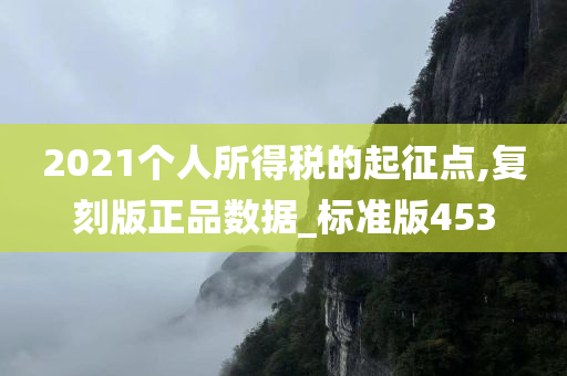 2021个人所得税的起征点,复刻版正品数据_标准版453