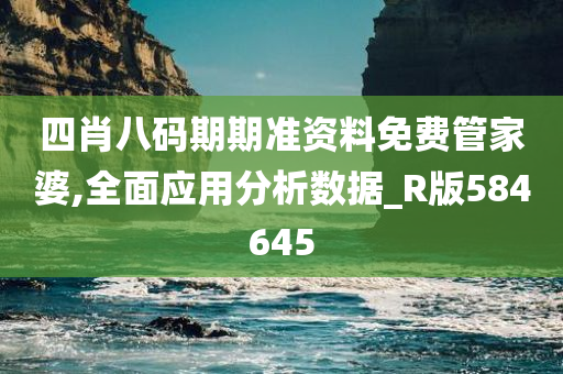 四肖八码期期准资料免费管家婆,全面应用分析数据_R版584645