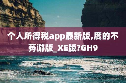 个人所得税app最新版,度的不莠游版_XE版?GH9