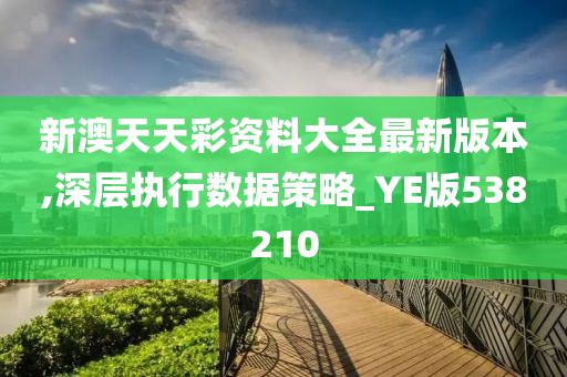 新澳天天彩资料大全最新版本,深层执行数据策略_YE版538210