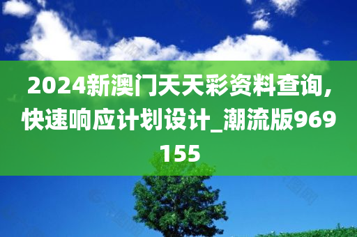 2024新澳门天天彩资料查询,快速响应计划设计_潮流版969155