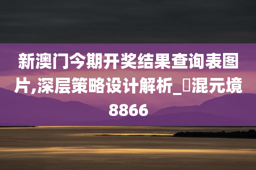 新澳门今期开奖结果查询表图片,深层策略设计解析_‌混元境8866