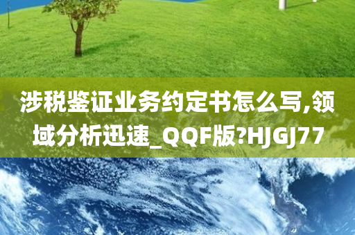 涉税鉴证业务约定书怎么写,领域分析迅速_QQF版?HJGJ77