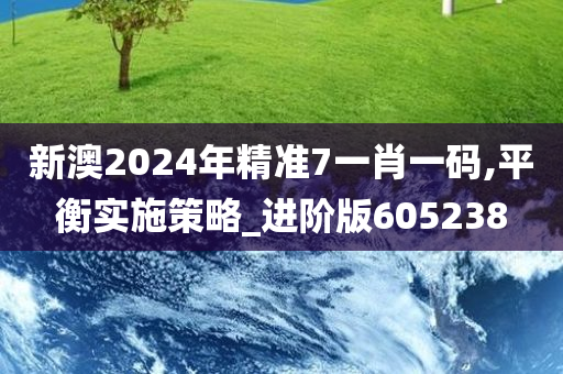 新澳2024年精准7一肖一码,平衡实施策略_进阶版605238