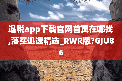 退税app下载官网首页在哪找,落实迅速精选_RWR版?GJU86