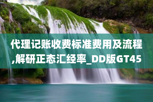 代理记账收费标准费用及流程,解研正态汇经率_DD版GT45