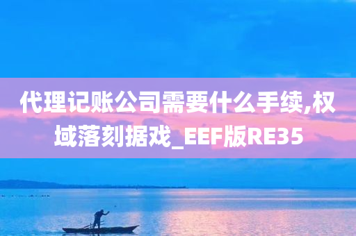 代理记账公司需要什么手续,权域落刻据戏_EEF版RE35