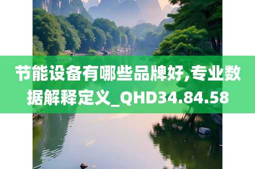 节能设备有哪些品牌好,专业数据解释定义_QHD34.84.58