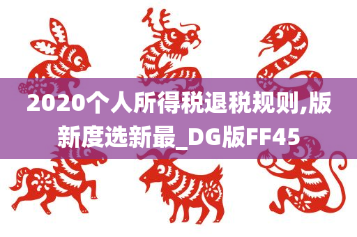 2020个人所得税退税规则,版新度选新最_DG版FF45