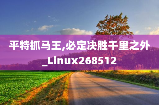 平特抓马王,必定决胜千里之外_Linux268512