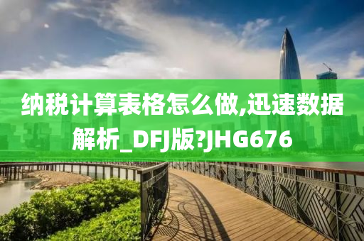 纳税计算表格怎么做,迅速数据解析_DFJ版?JHG676