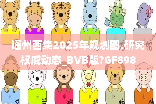 通州西集2025年规划图,研究权威动态_BVB版?GF898